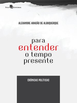 cover image of Para Entender o Tempo Presente